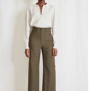 Apiece Apart Classic Merida Pant Olive 2